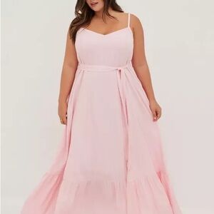 Torrid Pink Maxi Dress